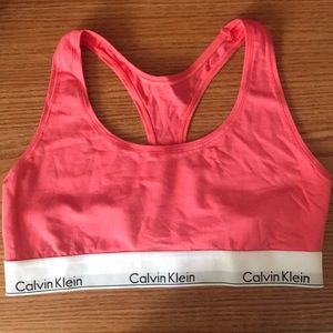 Calvin Klein cotton bralette
